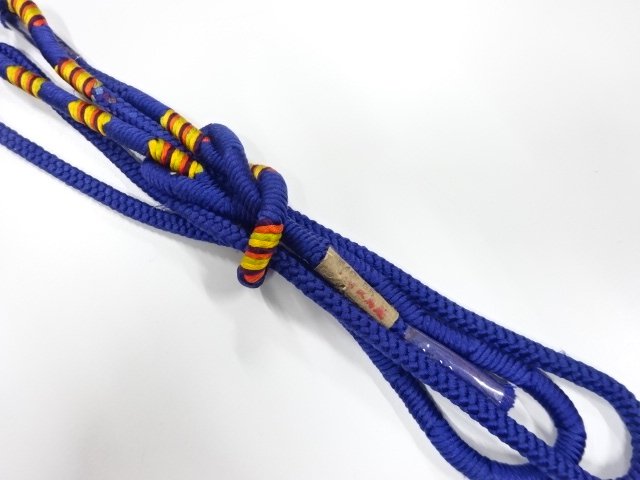未使用品　正絹　手組帯締め